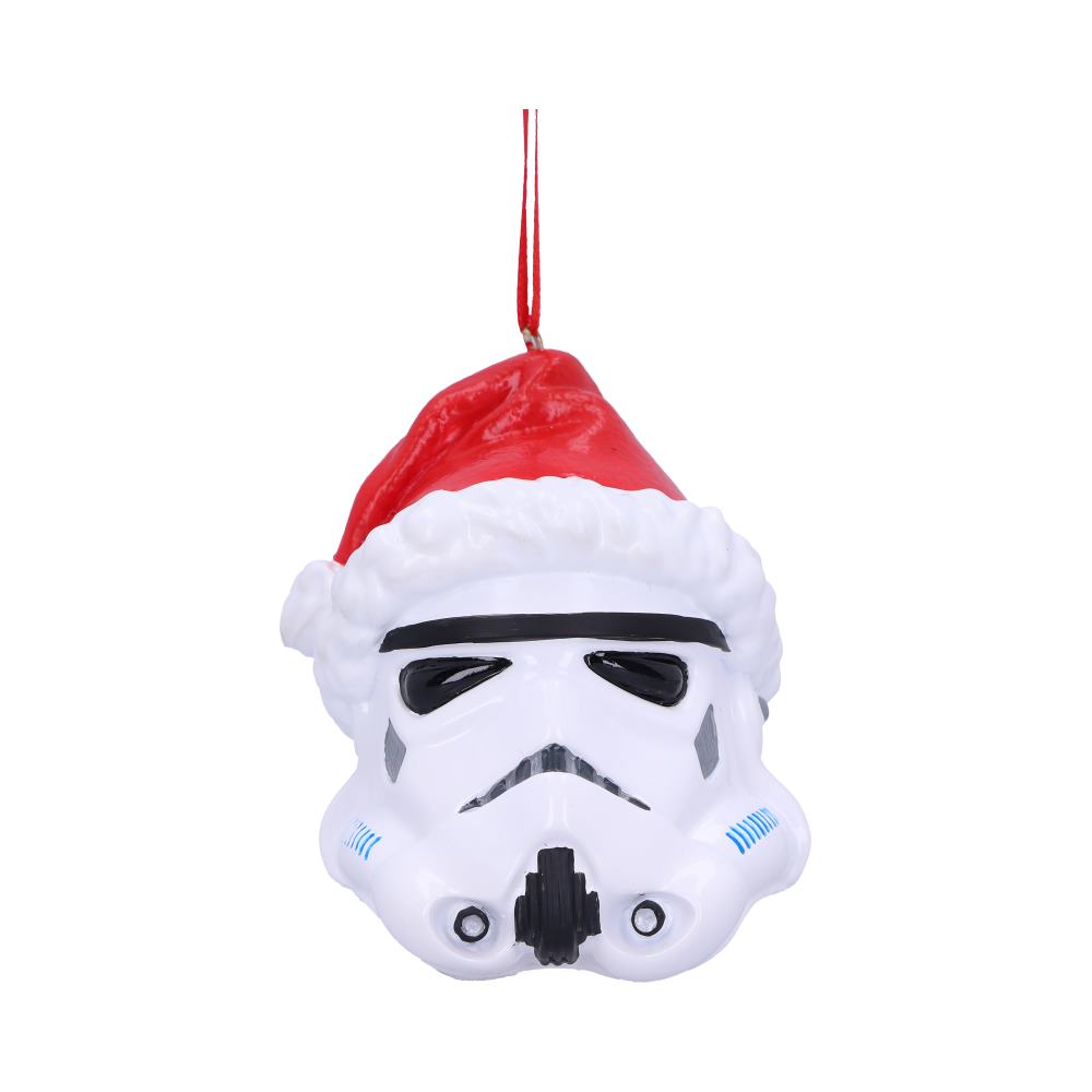 Nemesis Now Stormtrooper Weihnachtsmann-Mütze zum Aufhängen, 8,3 cm, Weiß