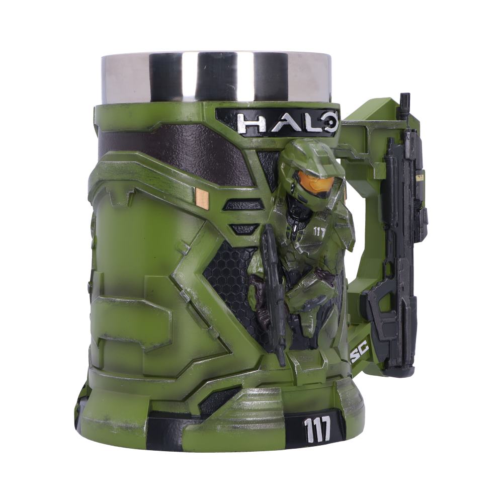 Nemesis Now Halo Master Chief Krug 15,5 cm, Grün