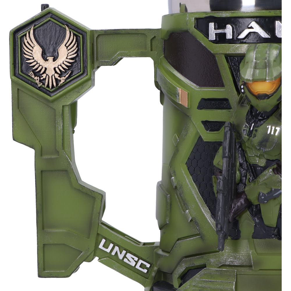 Nemesis Now Halo Master Chief Krug 15,5 cm, Grün