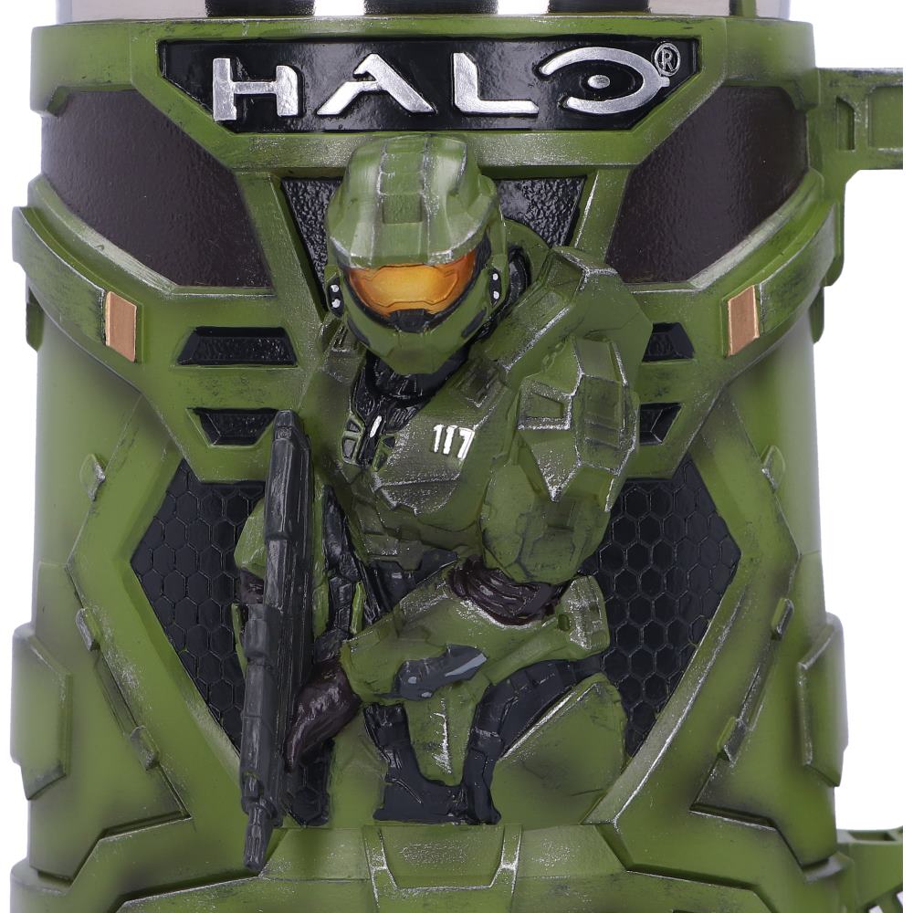 Nemesis Now Halo Master Chief Krug 15,5 cm, Grün