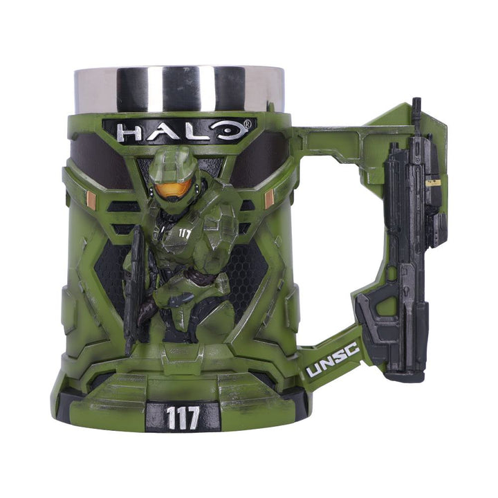 Nemesis Now Halo Master Chief Krug 15,5 cm, Grün