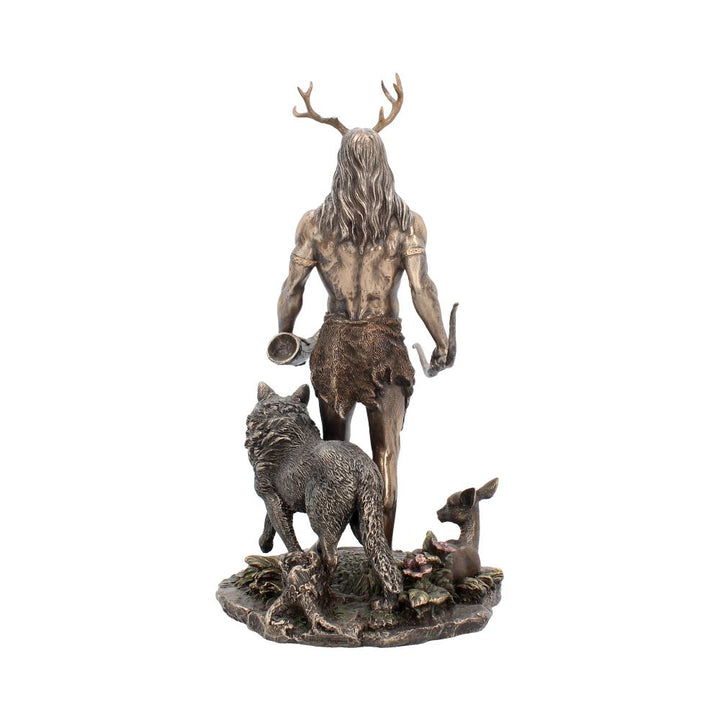 Nemesis Now Herne und Tiere Figur 38 cm Bronze