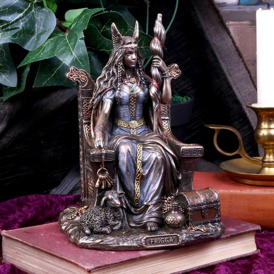 Nemesis Now Frigga Goddess of Wisdom 19cm, Resin, Bronze