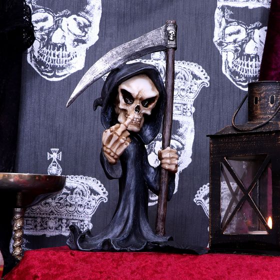 Nemesis Now Fear Cursing Grim Reaper Figur, Schwarz