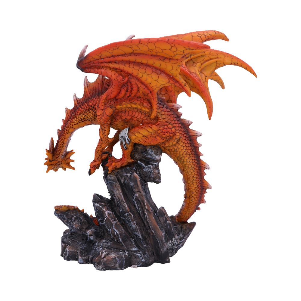 Nemesis Now Mikan Burnt Orange Dragon Figur, Polyresin, Einheitsgröße